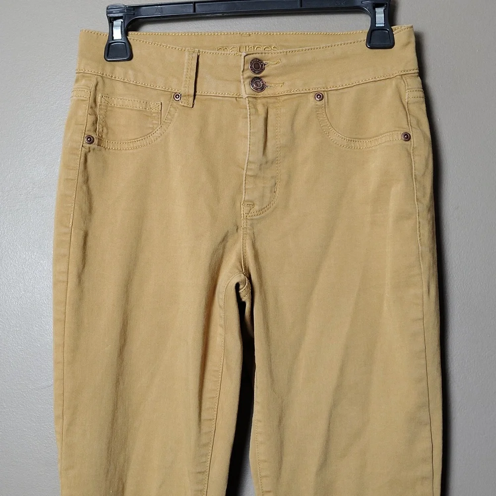 Maurices Dark Gold High Rise Jeggings Size XS - Picture 3 of 7